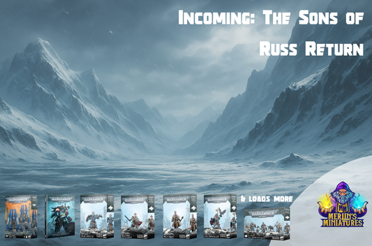 Space Wolves Pre-orders Incoming: The Sons of Russ Return