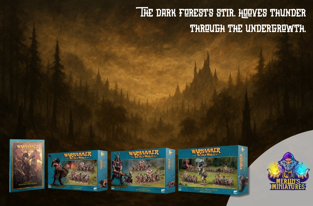 Beastmen Brayherds Now Available for Pre-Order!