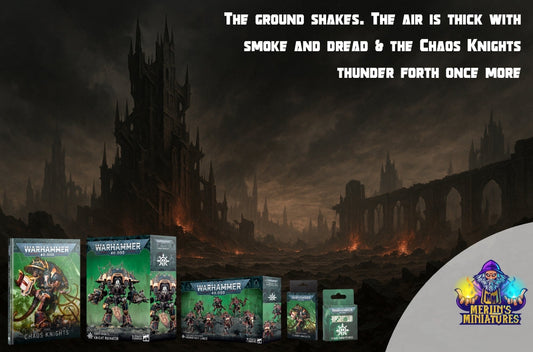 New Pre-Orders: Chaos Knights Ride Again!