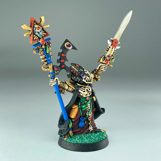 Eldrad Ulthran Eldar Craftworlds - Painted Warhammer 40K Classic Metal