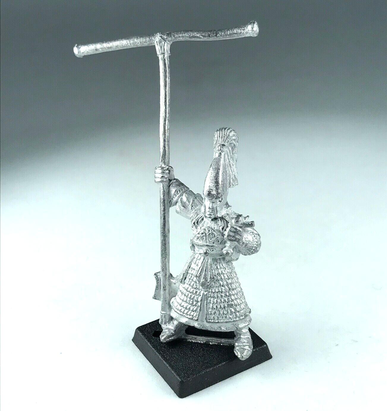 Classic White High Elf Elves Standard Bearer Command - Warhammer Fantasy X4090