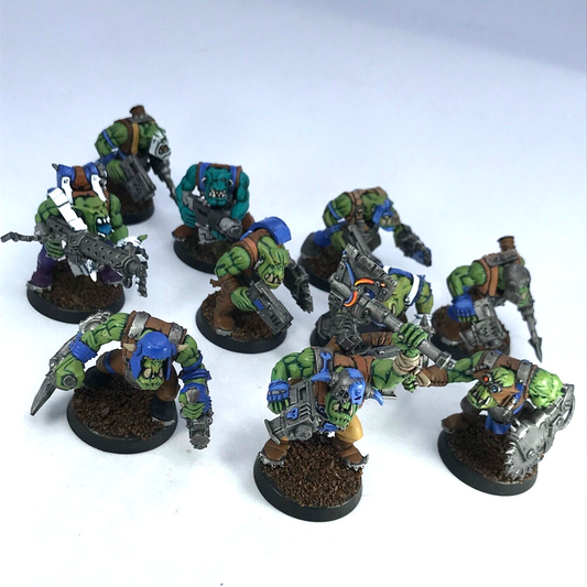 Classic Space Ork Boy Mob - Painted - Warhammer 40K C3653