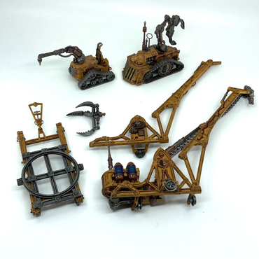Galvanic Servohaulers-Crane-Sector Mechanicus - Scenery Warhammer Games Workshop