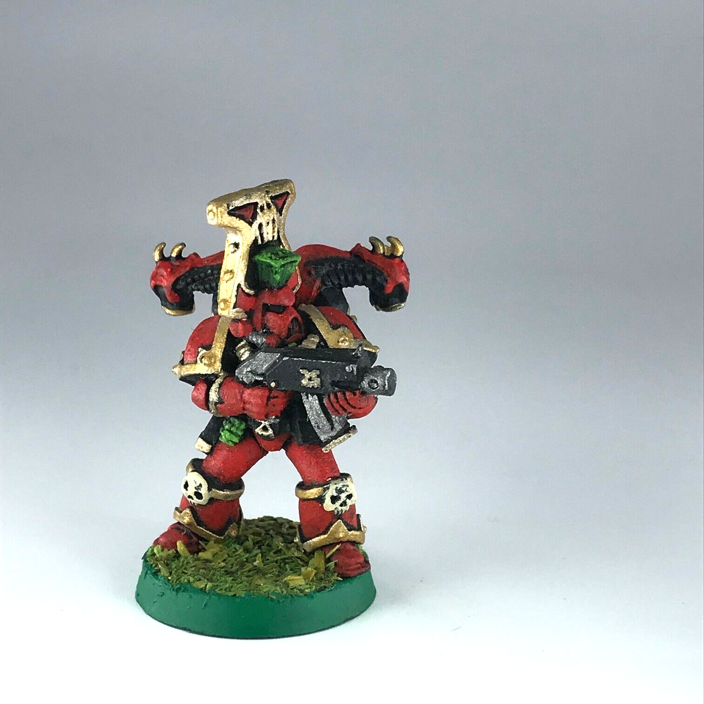 Khorne Marine - Renegade Chaos Rogue Trader - Warhammer 40K Painted Metal X4878