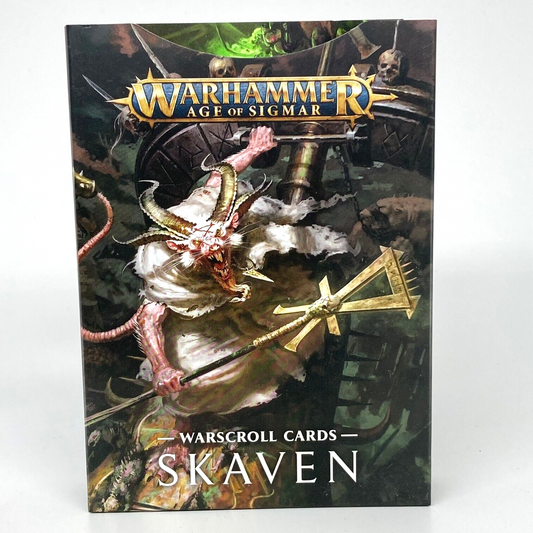Warscroll Cards Skaven - Warhammer Age of Sigmar Games Workshop