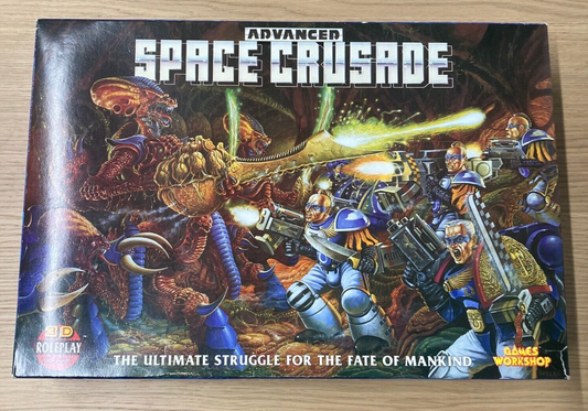 Advaced Space Crusade - Warhammer Board Game - Incomplete - Games Workshop W150