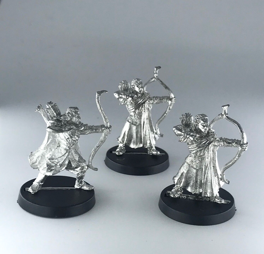 Lothlorien Wood Elf Archers Elves - Warhammer / Lord of the Rings Metal X1470