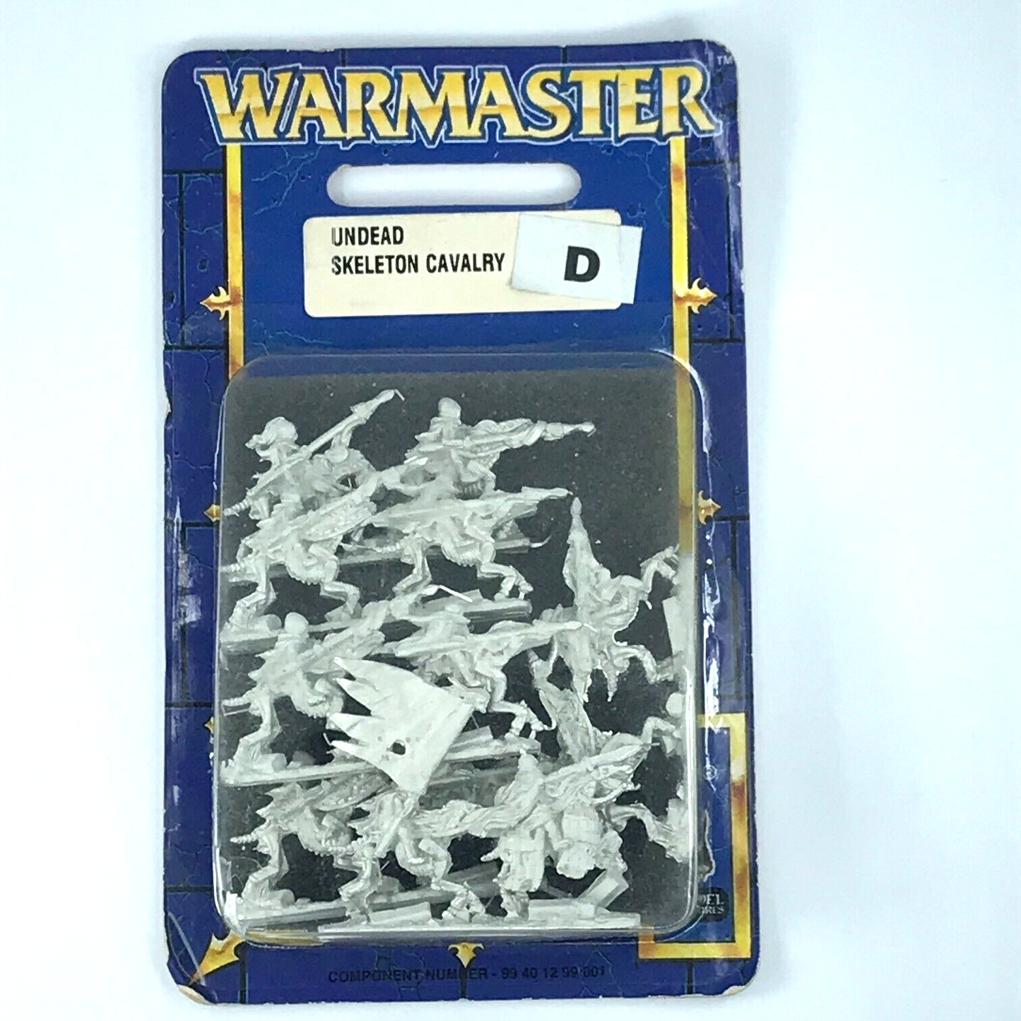 Metal Undead Skeleton Cavalry - OOP - Warmaster Warhammer C1526
