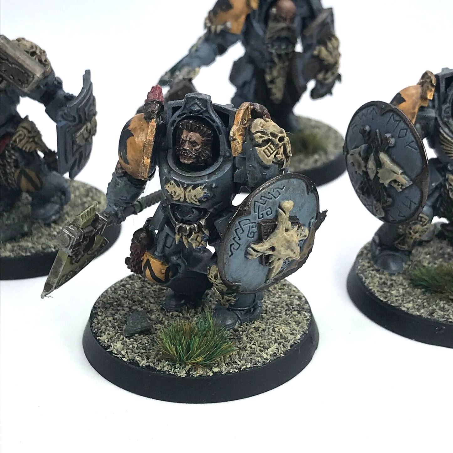 Terminator Squad Space Wolves Space Marines - Painted - Warhammer 40K C836
