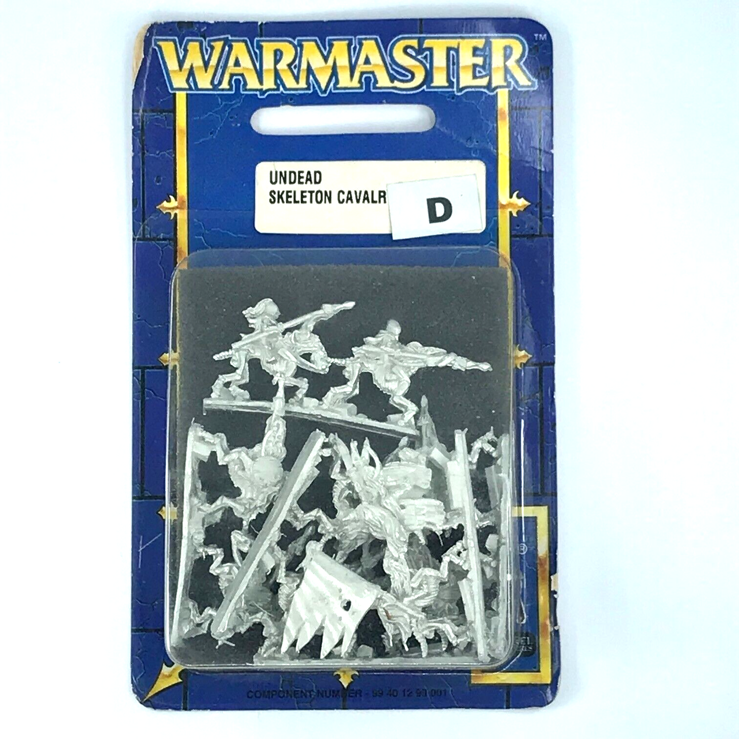 Metal Undead Skeleton Cavalry - OOP - Warmaster Warhammer C1232