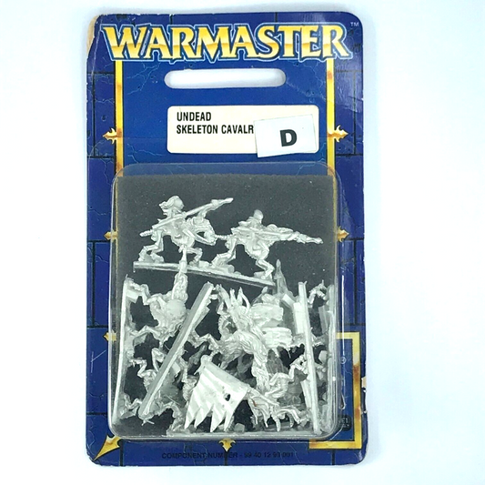 Metal Undead Skeleton Cavalry - OOP - Warmaster Warhammer C1232