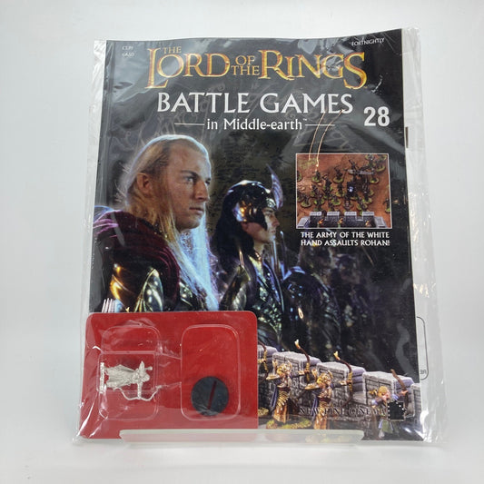 LOTR Magazine 28 - Metal Haldir - LOTR Warhammer Lord of the Rings M1934