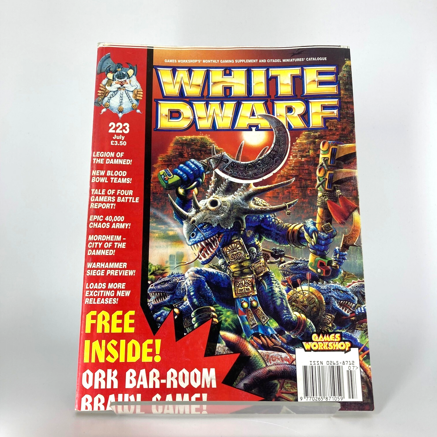 White Dwarf 223 Magazine Games Workshop Warhammer Fantasy 40,000 40K M1594