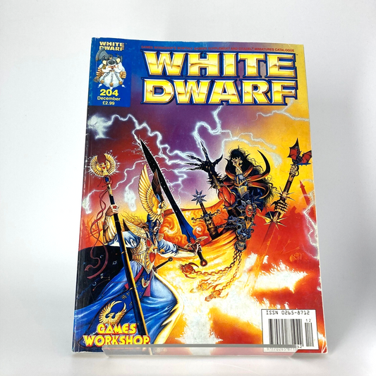 White Dwarf 204 Magazine Games Workshop Warhammer Fantasy 40,000 40K M1588