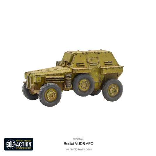 French Berliet VUBD APC - Brand New - Warlord Games Bolt Action Miniatures