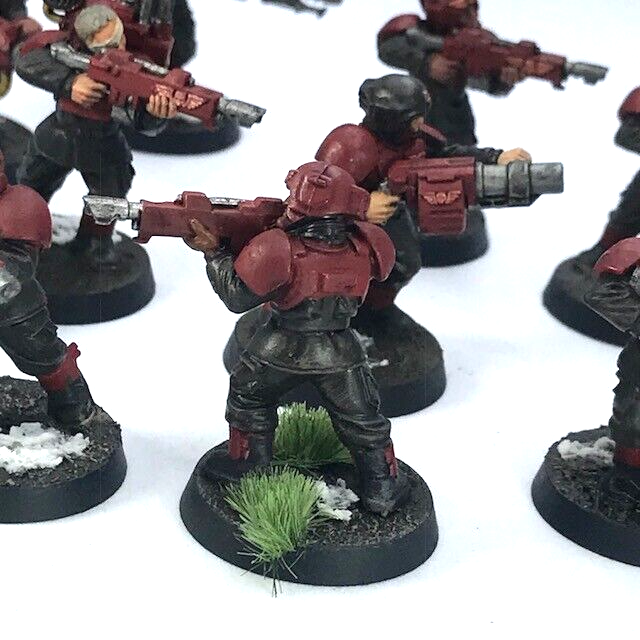 Cadian Shock Troops Astra Militarum Imperial Guard Warhammer 40K Painted C1703