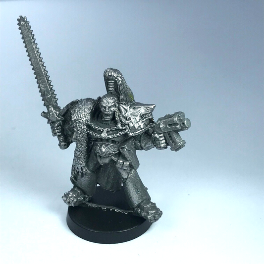 Metal Classic Space Marine Space Wolf Lord - Warhammer 40K X10926