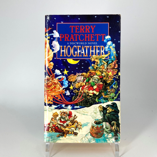 Hogfather - Discworld Terry Pratchett - 1996 - Corgi 2nd Printing M1789