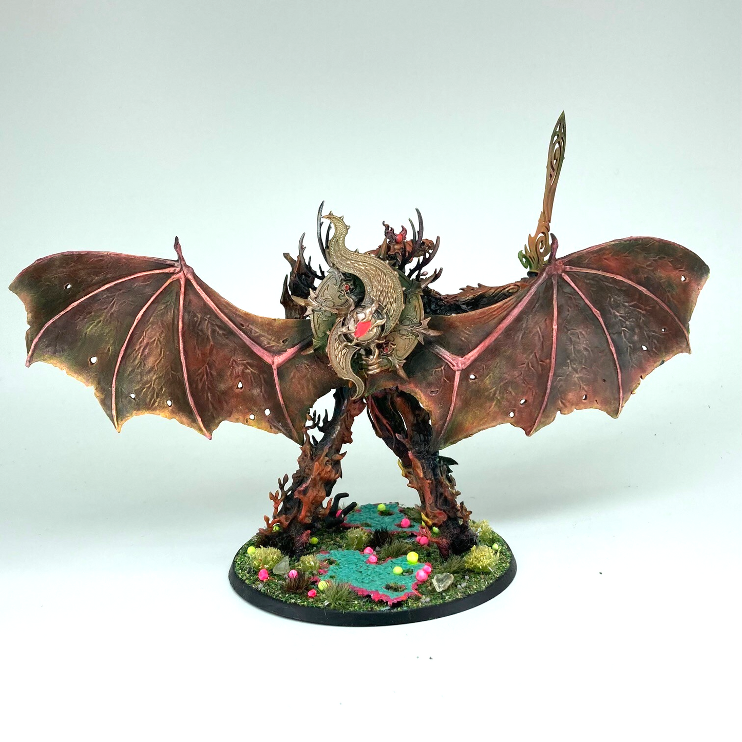 Sylvaneth Winged Treelord Ancient Kitbash - Warhammer Age of Sigmar Painted