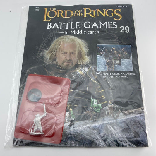 LOTR Magazine 29 - Metal King Theoden - Warhammer Lord of the Rings M887