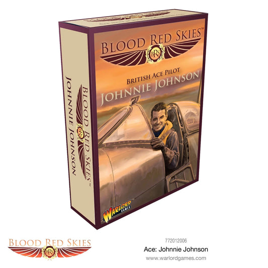 Johnnie Johnson Ace Pilot - Blood Red Skies - Bolt Action Warlord Games