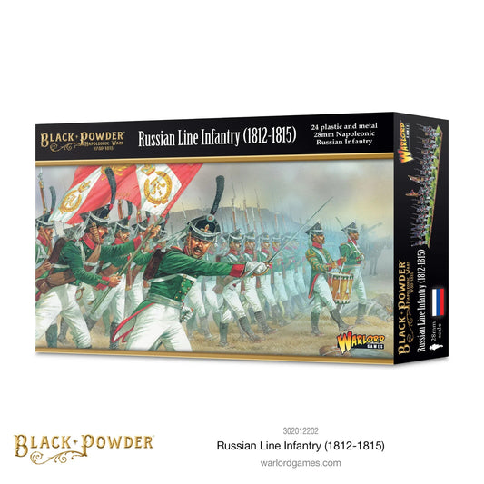 Napoleonic Russian Late Line Infantry (1812-1815) - Warlord Games Black Powder