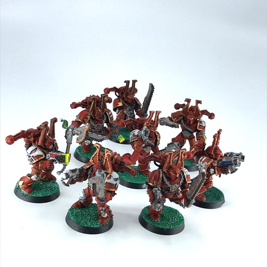Classic Khorne Beserkers Chaos Space Marines - Painted Warhammer 40K C4937