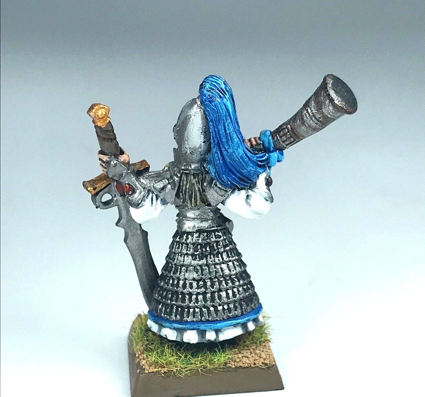 High Elves Swordmaster Elf Musician - Warhammer Fantasy Painted Metal X3990
