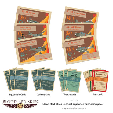 Blood Red Skies: Imperial Japan Expansion Pack - Bolt Action Warlord Games