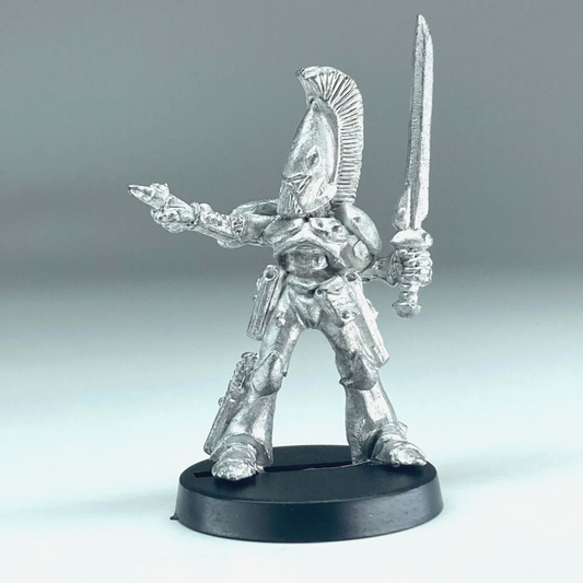 Space Elves Captain - Eldar - Dated 1987 Rogue Trader Warhammer 40K Metal X13963