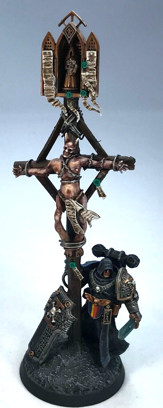 Custom Army Standard Bearer Space Marines - Painted - Warhammer 40K