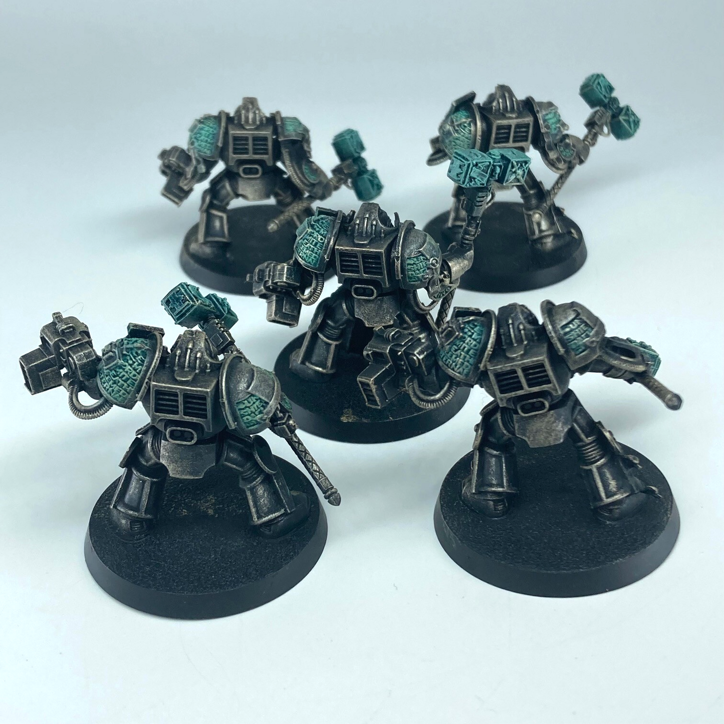 Brotherhood Terminators - Grey Knights - Painted - Warhammer 40K GW C6319