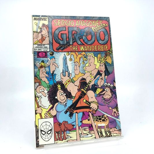 Sergio Aragones Groo the Wanderer Issue 47 - Vintage Comic D406