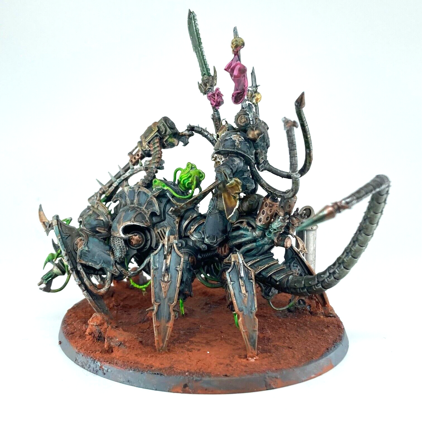 Lord Discordant on Helstalker - Chaos Space Marines Painted Warhammer 40K (3)
