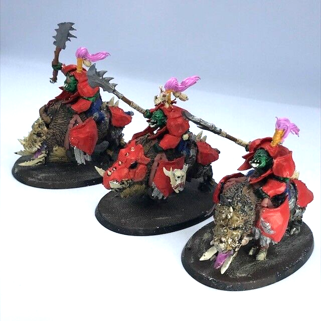 Orruk Warclans Gore gruntas Boar Riders Painted Warhammer Age Of Sig orruk-warclans-gore-gruntas-boar-riders-painted-warhammer-age-of-sig