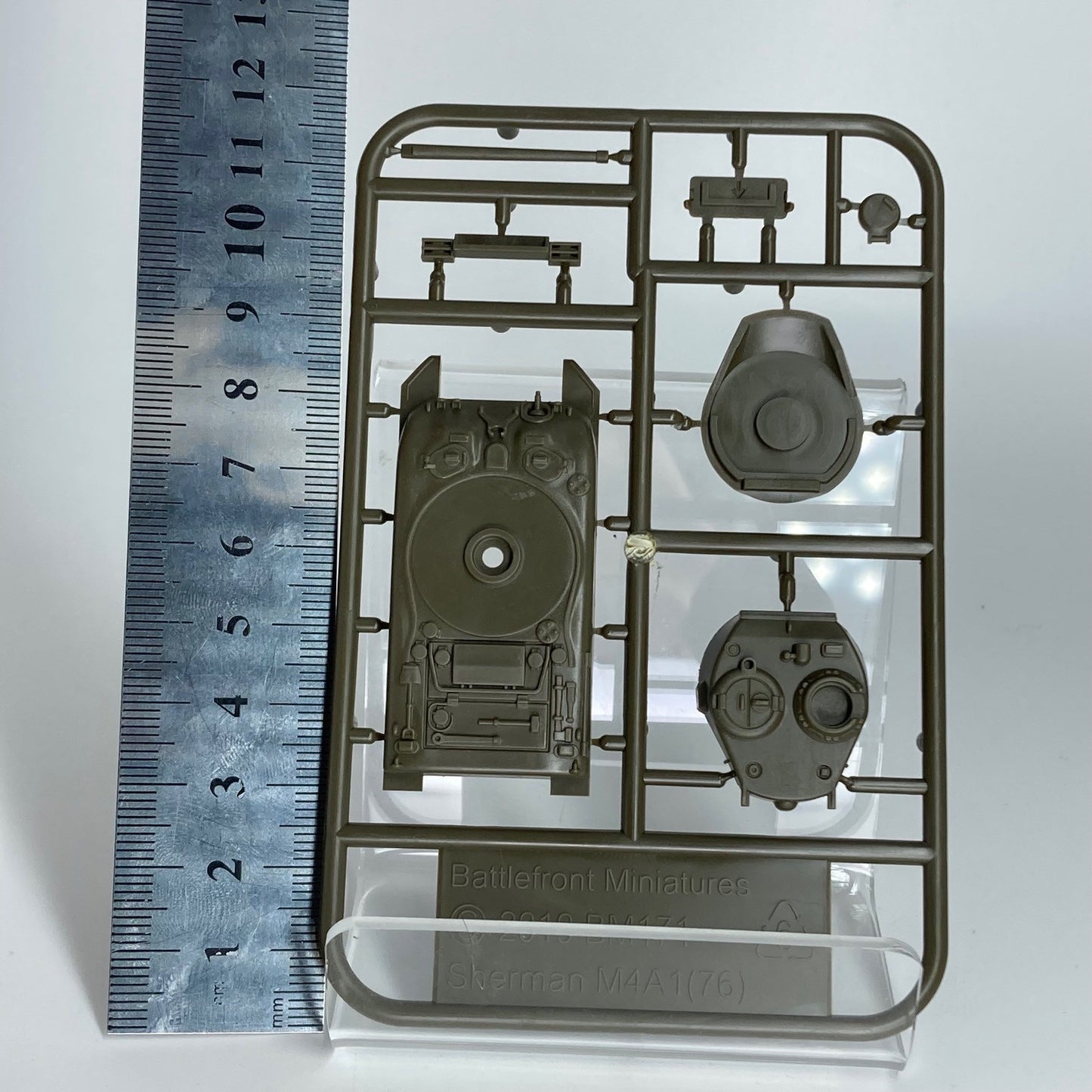 M4 Sherman: M4A1 76 Upgrade Sprue (Late War) - American - Flames of War C2410