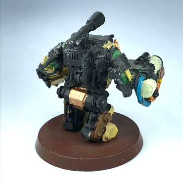 Metal Armoured Mega Nob Meganob Space Ork Orks - Warhammer 40K X8677