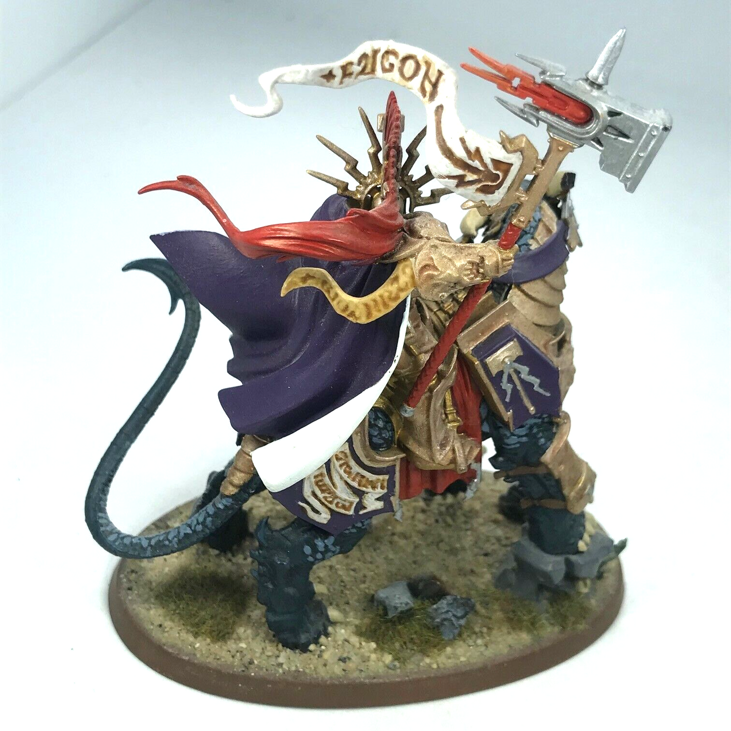 Stormcast Eternals Lord-Celestant on Dracoth - Warhammer Age of Sigmar C594
