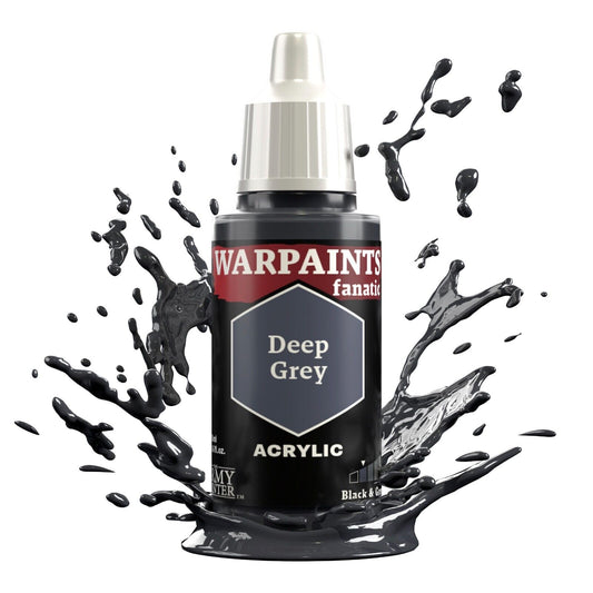 Deep Grey Paint - Warpaints Fanatic 18ml - The Army Painter