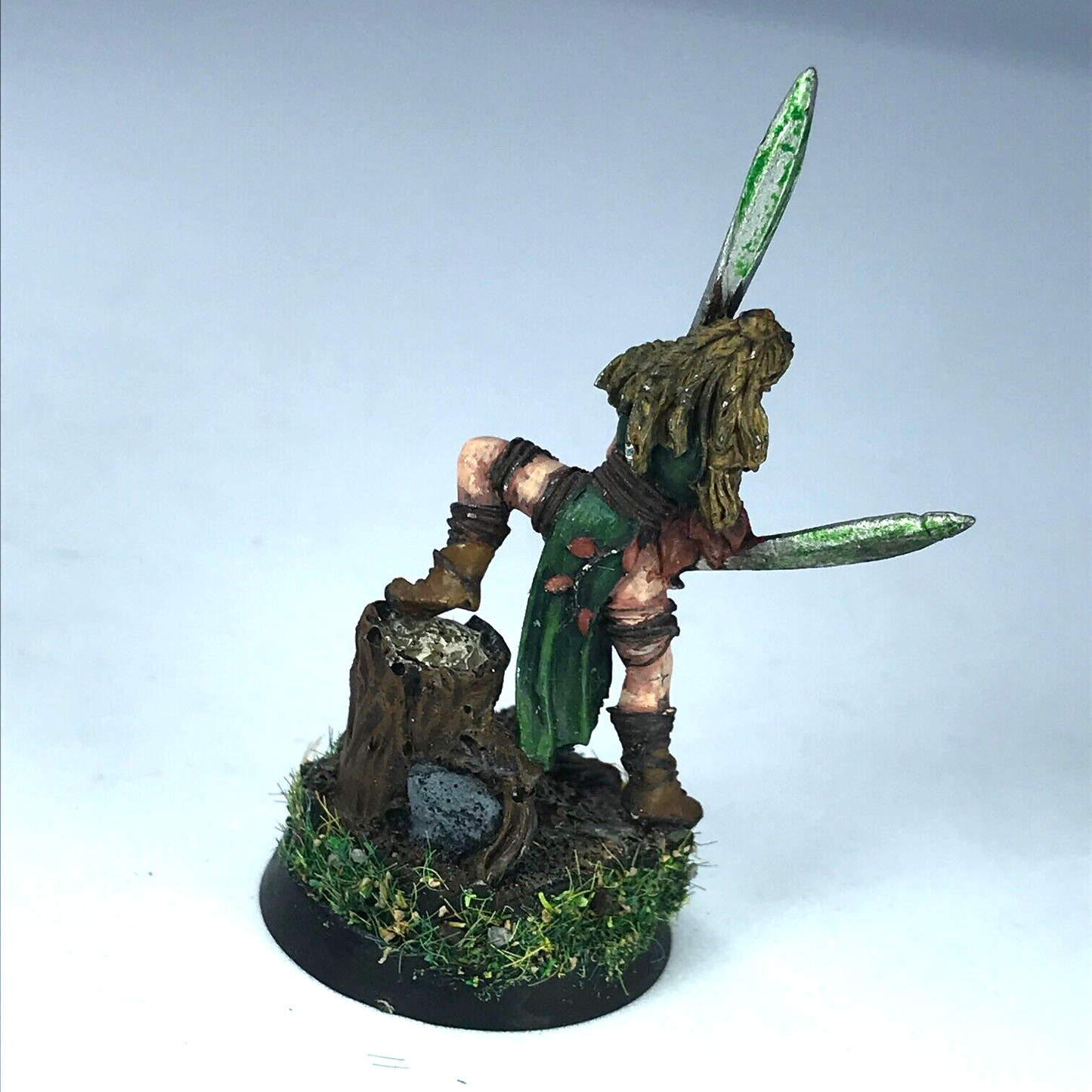 Metal Classic Wood Elves Elf War Dancer Wardancer - Warhammer Fantasy X10518