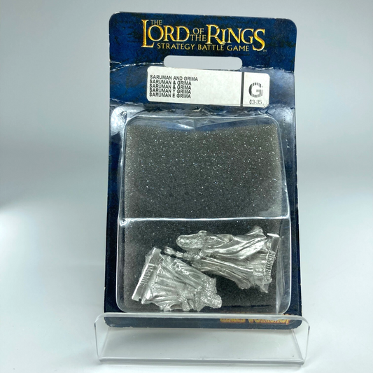 Saruman & Grima - Isengard - Blister Warhammer / Lord of the Rings Metal C5921