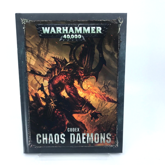 Chaos Daemons 8th Edition Codex Hardcover - Warhammer 40K Games Workshop M837