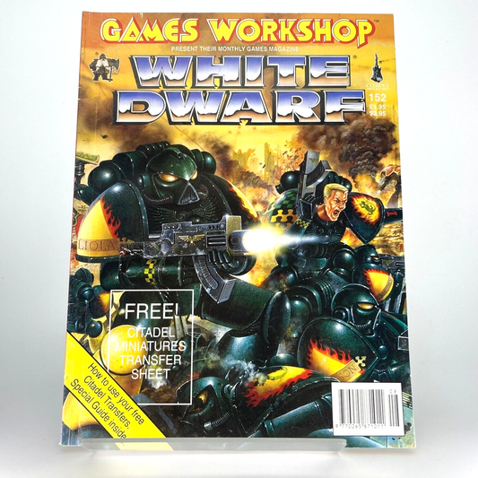 White Dwarf 152 Magazine Games Workshop Warhammer Fantasy 40,000 40K M1047