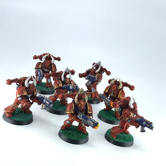 Classic Khorne Beserkers Chaos Space Marines - Painted Warhammer 40K C156