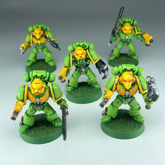 Assault Marines Space Marines - 2nd Edition - Painted - Warhammer 40K C5168