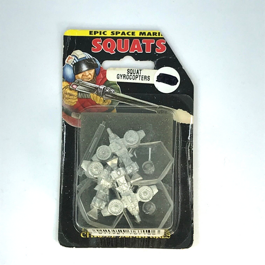 Epic Squats Gyrocopters Blister - OOP - Epic Armageddon Warhammer C1153
