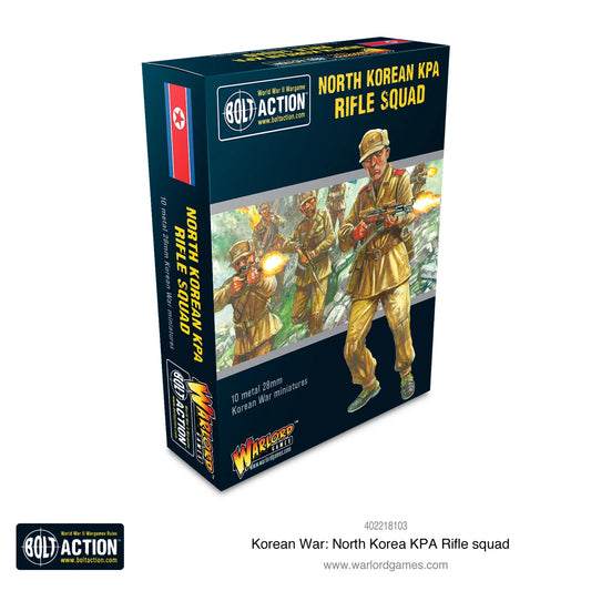 North Korean KPA Rifle Squad - Brand New - Warlord Games Bolt Action Miniatures