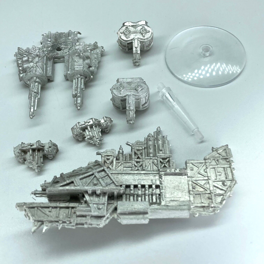 Ork Terror Ship - Battlefleet Gothic Warhammer Games Workshop Metal X5227