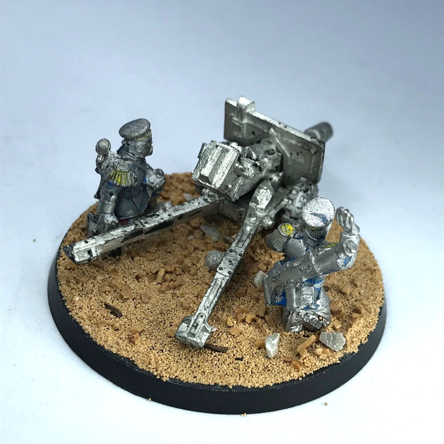 Classic Imperial Guard Mordian Lascannon Team Heavy Weapon - Warhammer 40K C3858