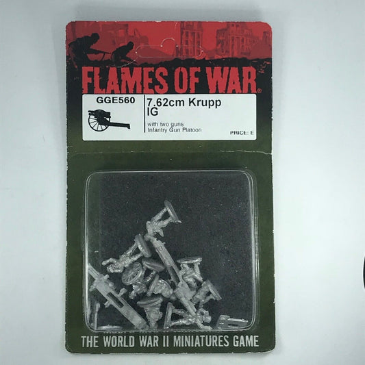Metal Axis German 7.62mm Krupp IG WW2 - Flames of War C2243